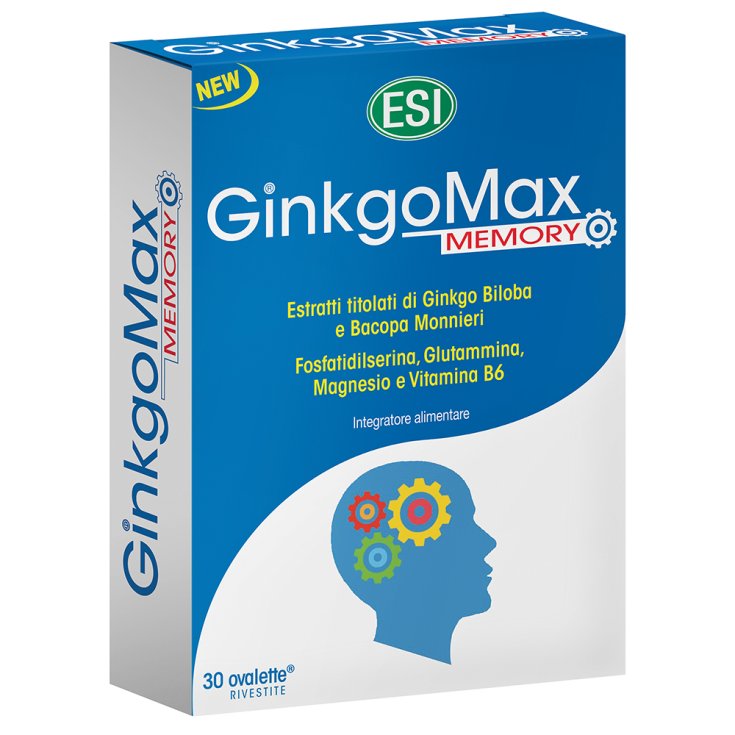 GinkgoMax Memory Esi 30 Ovalette GinkgoMax Memory Esi 30 Ovalette