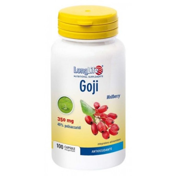 Goji 350mg LongLife 100 Capsule Vegetali
