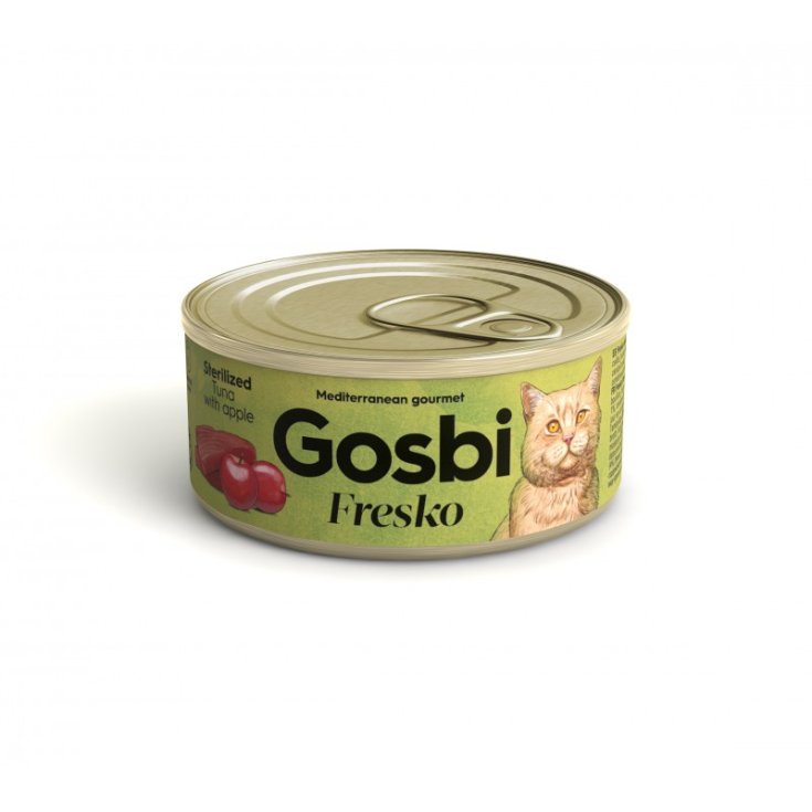Gosbi Fresko Sterilized Tonno E Mela GOSBI PetFood 70g