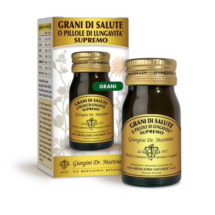 Grani Di Salute O Pillole Di Lungavita Supremo Dr.Giorgini 30g