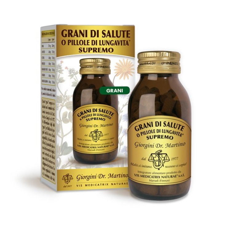 Grani Di Salute O Pillole Di Lungavita Supremo Dr.Giorgini 90g