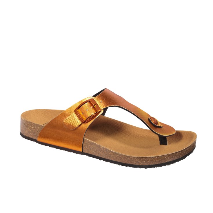 Greeny Flip Flop Scholl&reg; Infradito Donna Bioprint&reg; Rame Misura 41