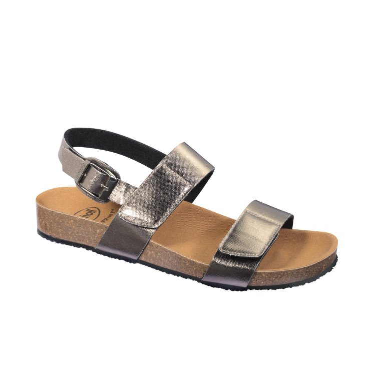 Greeny Sandal Scholl&reg; Sandalo Donna Bioprint&reg; Argento Misura 40