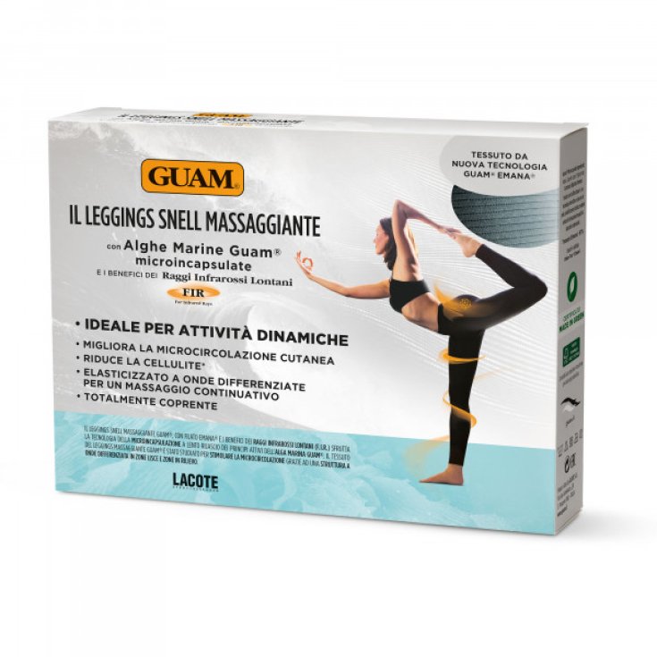 Guam&reg; Leggings Snell Massaggiante Lacote 1 Pezzo