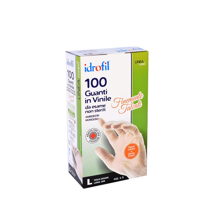 Guanti In Vinile Idrofil 10 Pezzi