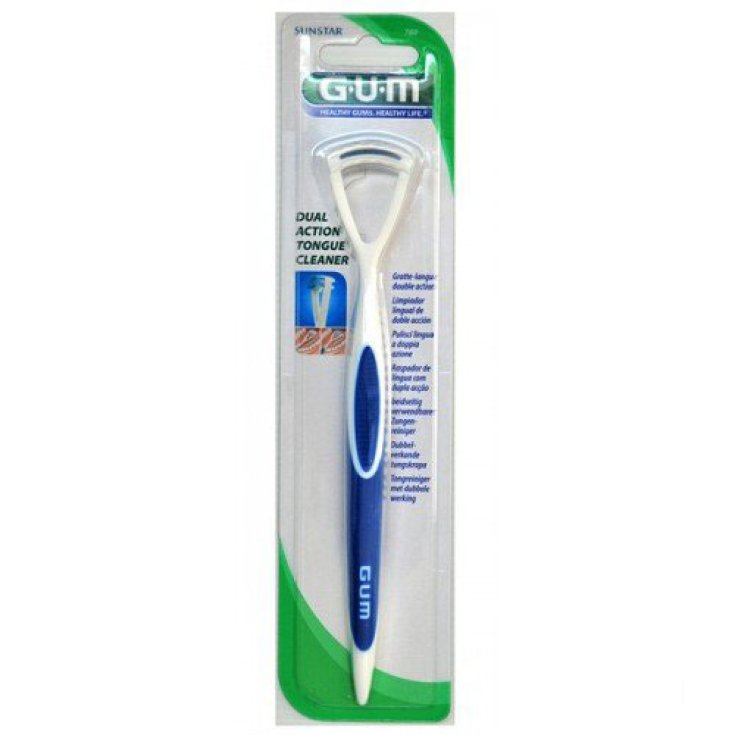 GUM&reg; Puliscilingua Halicontrol&trade; Sunstar 1 Spazzolino