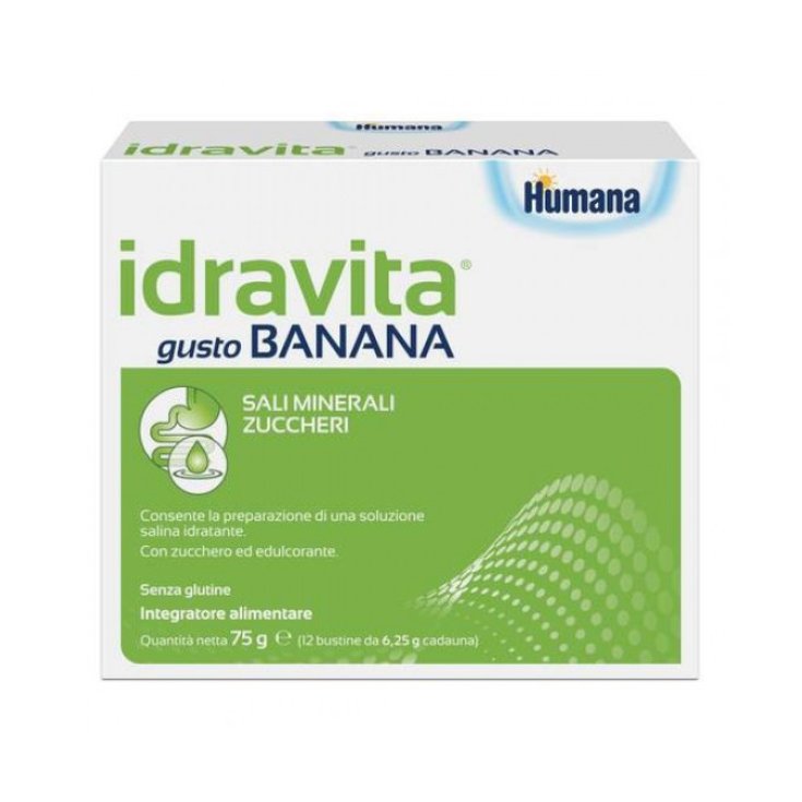 Idravita Humana 12 Bustine Gusto Banana