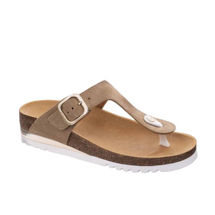 Ilary SS 1 Scholl&reg; Infradito Donna Bioprint&reg; Beige Misura 38