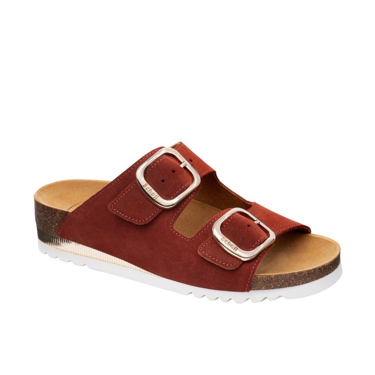 Ilary SS 2 Scholl&reg; Sandalo Donna Bioprint&reg; Marrone Misura 38
