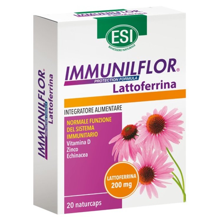 Immuniflor&reg; Lattoferrina ESI 20 Capsule