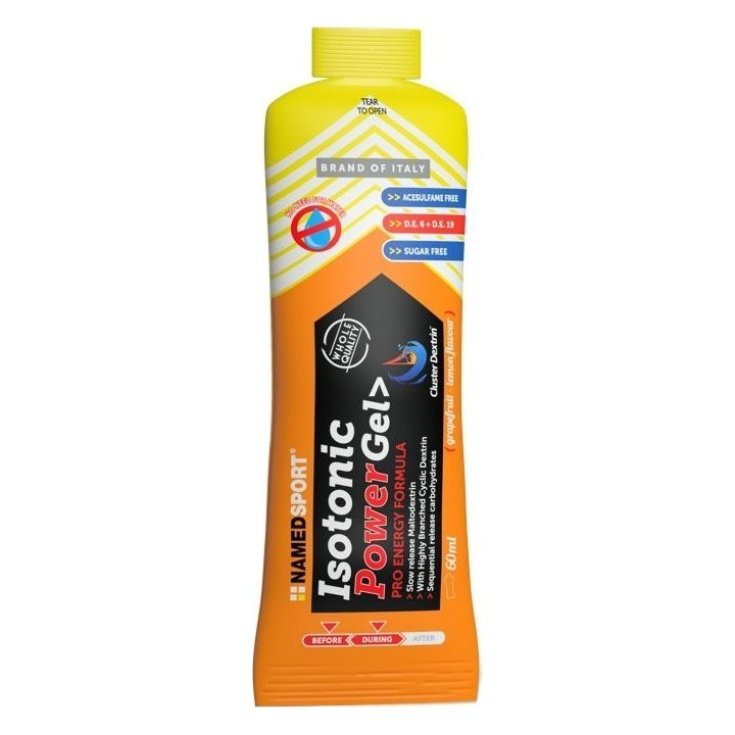 Isotonic Power Gel Pompelmo/Limone Named Sport 60ml