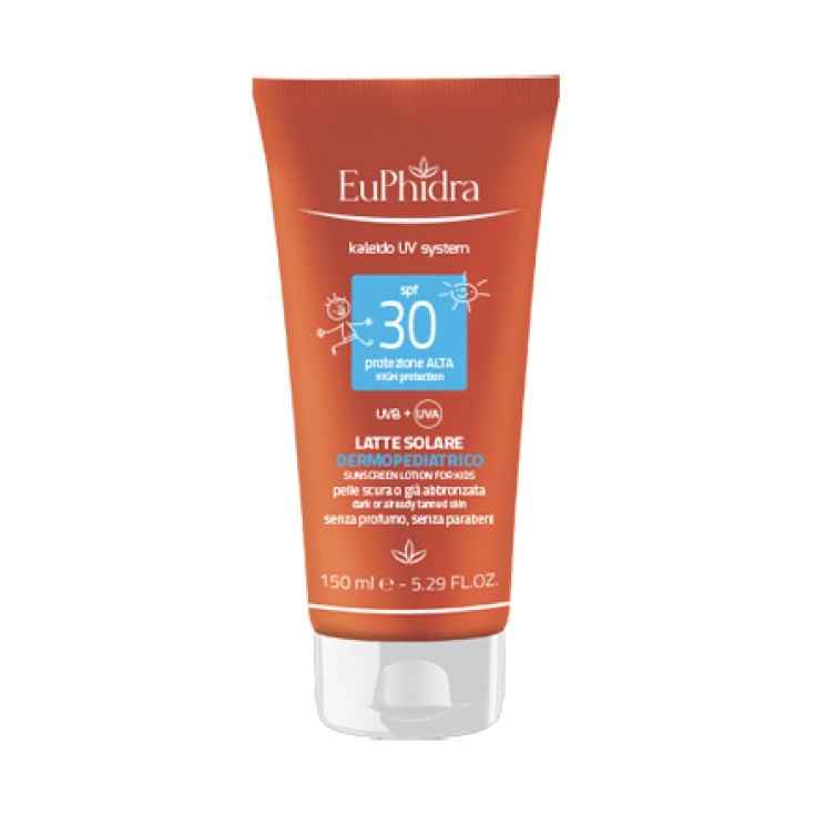 Kaleido UV System Latte Solare Dermopediatrico 30+Euphidra 150ml