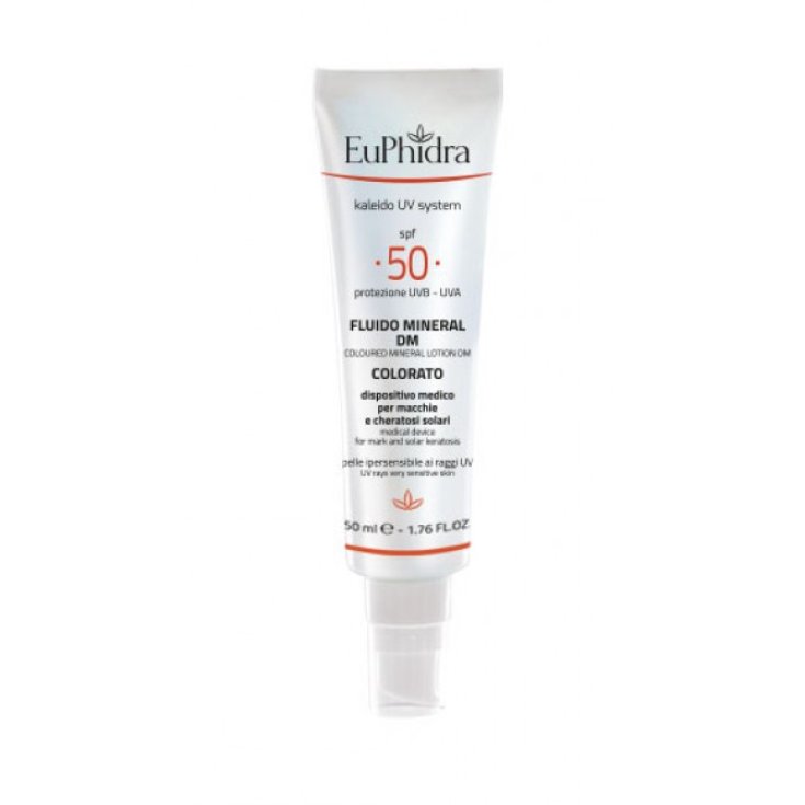 Kaleido Uv System Fluido Mineral DM SPF 50 Colorato EuPhidra 50ml Kaleido Uv System Fluido Mineral DM SPF 50 Colorato EuPhidra 50ml