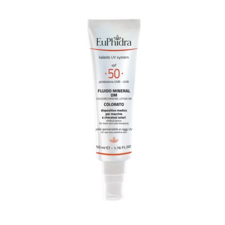 Kaleido Uv System Fluido Mineral DM SPF 50 Colorato EuPhidra 50ml
