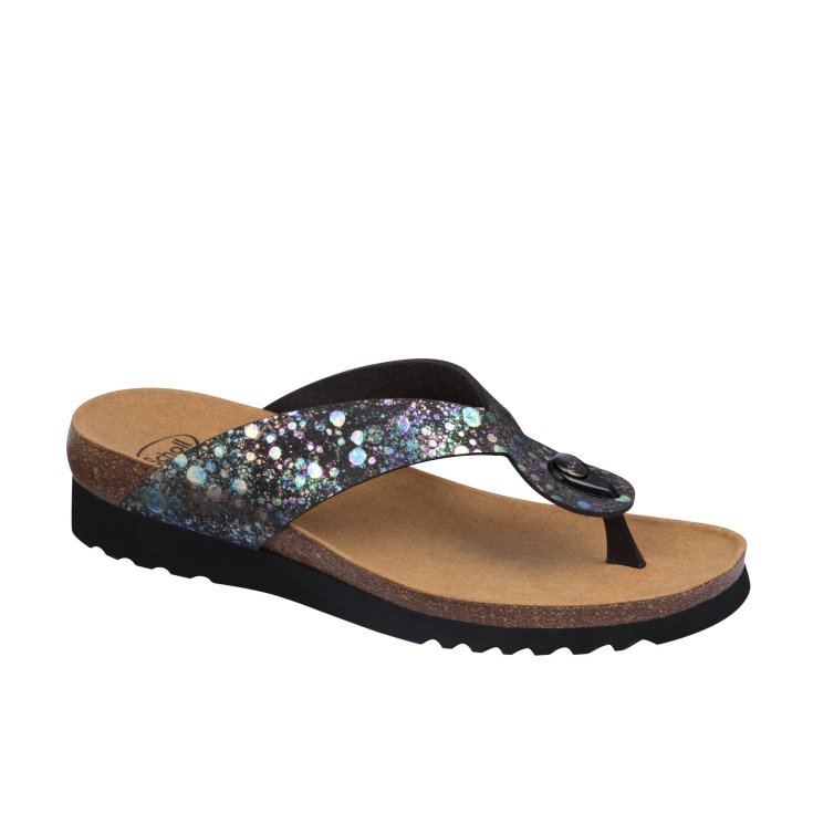 Kenna Scholl&reg; Infradito Donna Bioprint&reg; Nero Misura 36