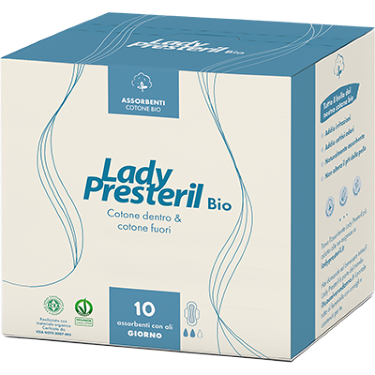 Lady Presteril Giorno Bio Con Ali 10 Pezzi