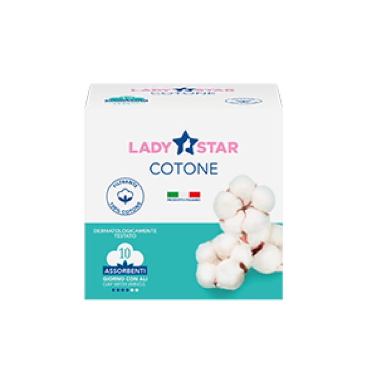LadyStar Cotone 10 Assorbenti