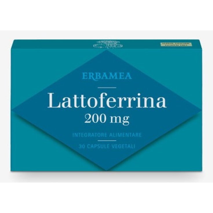 Lattoferrina 200mg Erbamea 20 Capsule Vegetali