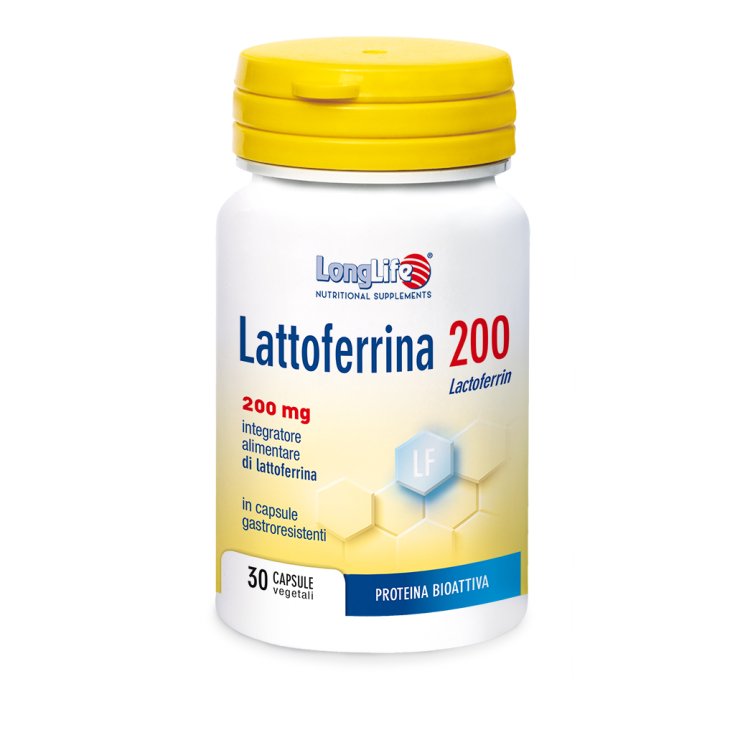 Lattoferrina 200 LongLife 30 Capsule Vegetali