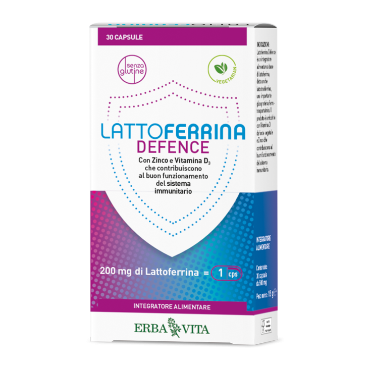 Lattoferrina Defence Erba Vita 30 Capsule