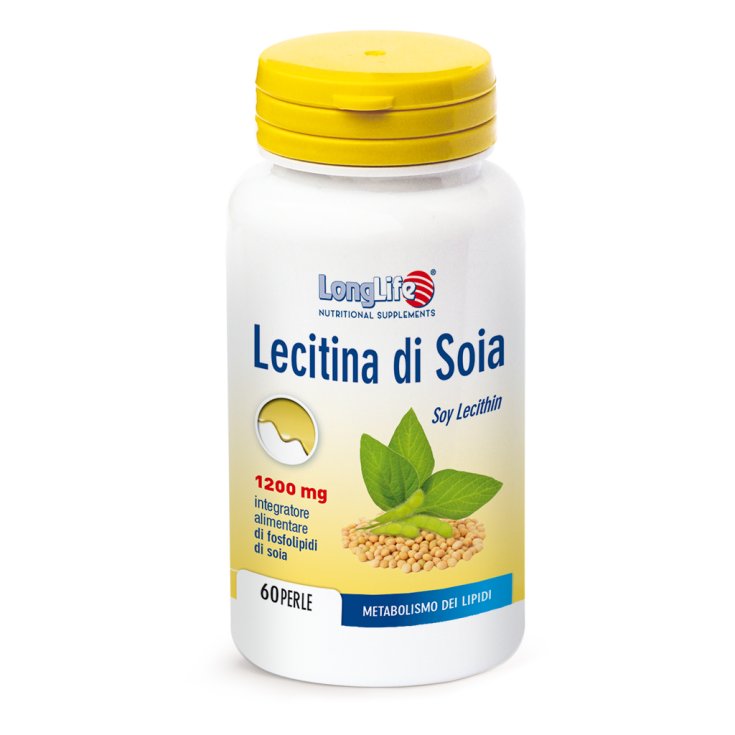 Lecitina Di Soia 1200mg LongLife 60 Perle Lecitina Di Soia 1200mg LongLife 60 Perle