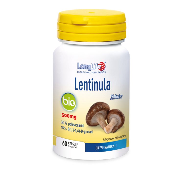 Lentinula Bio 500mg LongLife 60 Capsule Vegetali