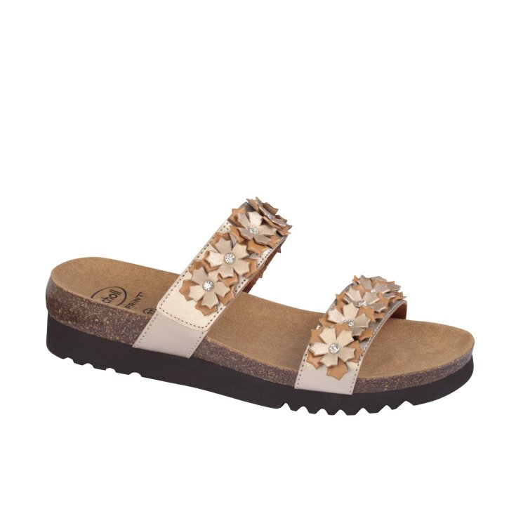 Letizia Scholl&reg; Sandalo Donna Bioprint&reg; Platino Misura 40