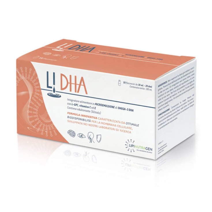 Li Dha Lipinutragen 10 Flaconcini Da 10ml