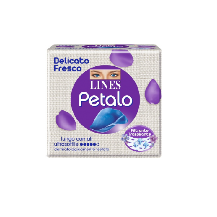 LINES Petalo Lungo Con Ali 20 Assorbenti Ultrasottili