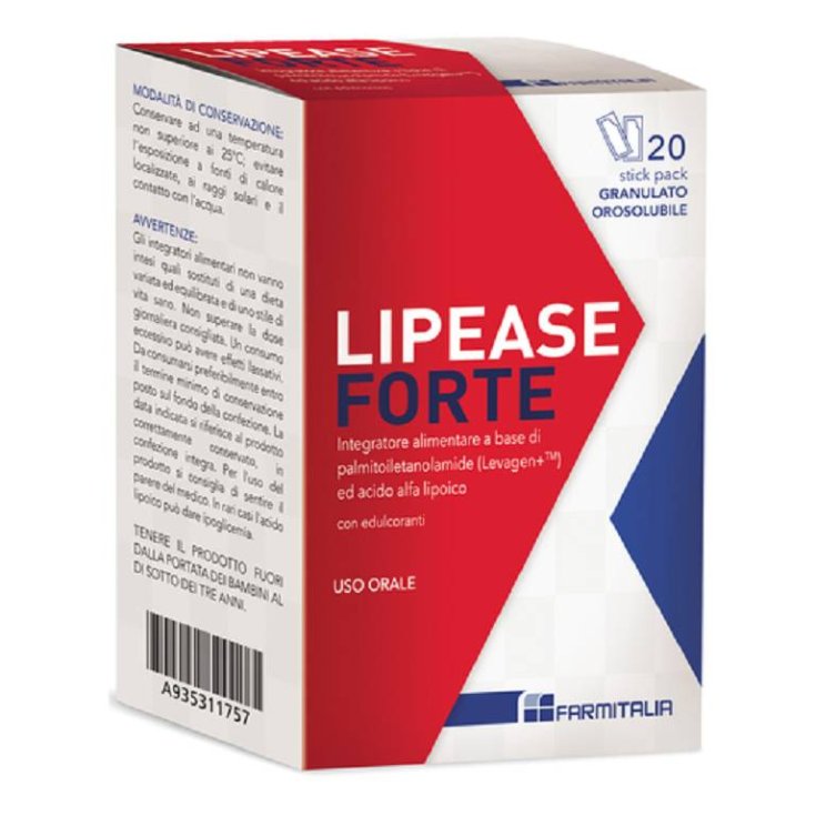 Lipease Forte Farmitalia 20 Bustine Lipease Forte Farmitalia 20 Bustine