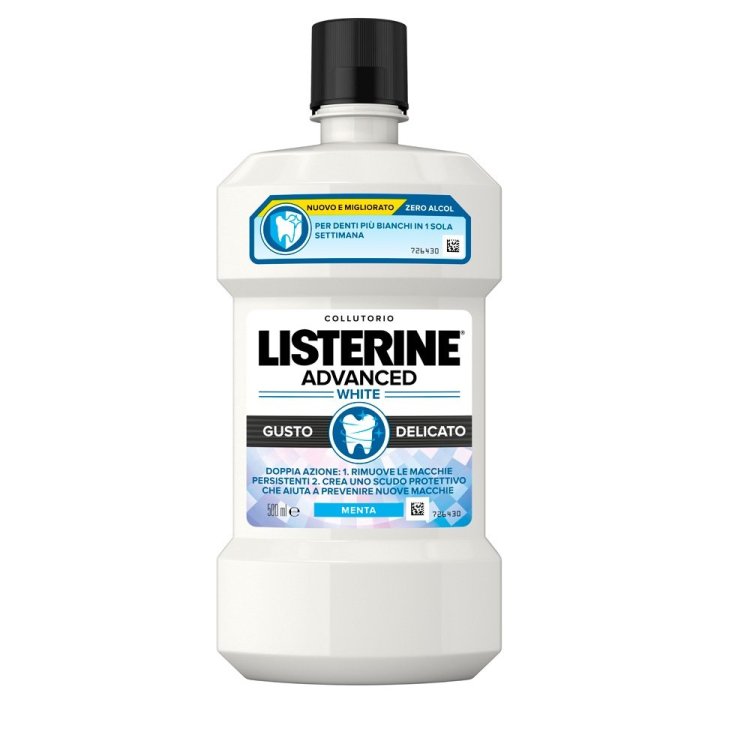 Advanced White Gusto Delicato LISTERINE 600ml