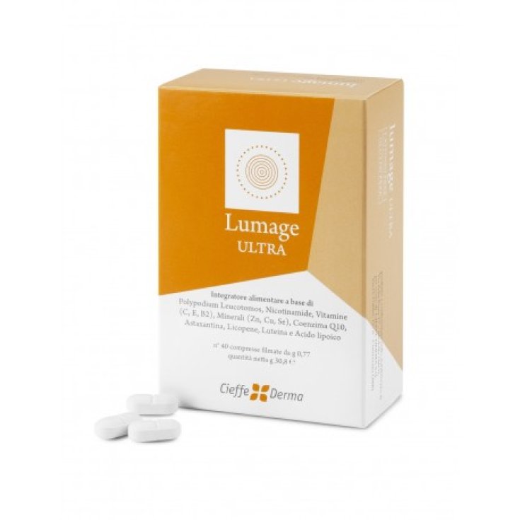 Lumage Ultra Cieffe Derma 40 Compresse