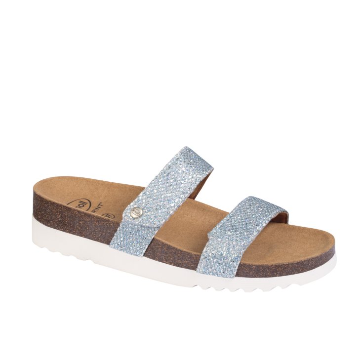Lusaka Scholl&reg; Sandalo Donna Bioprint&reg; Azzurro Misura 40