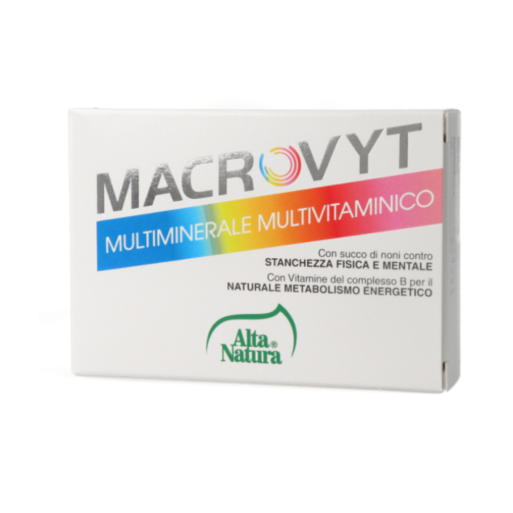 Macrovyt&reg; Multivitaminico Multiminerale Alta&reg; Natura 30 Compresse
