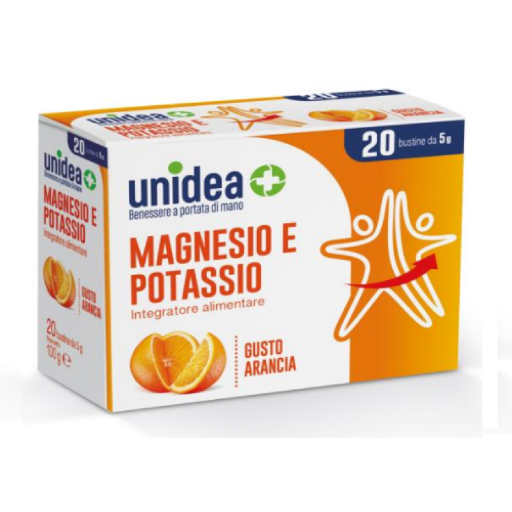 MAGNESIO E POTASSIO unidea 20 Bustine
