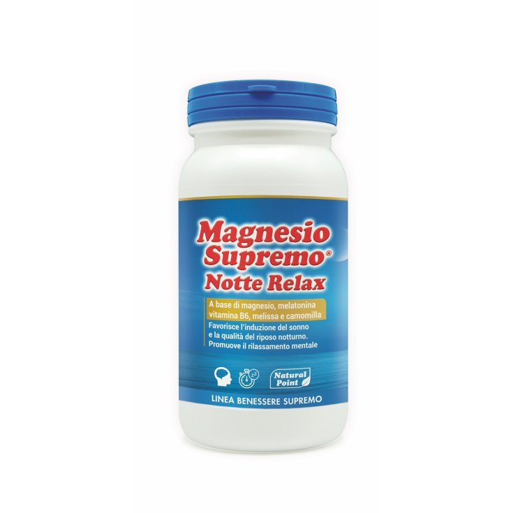 Magnesio Supremo Notte Relax 150g Natural Point Magnesio Supremo Notte Relax 150g Natural Point