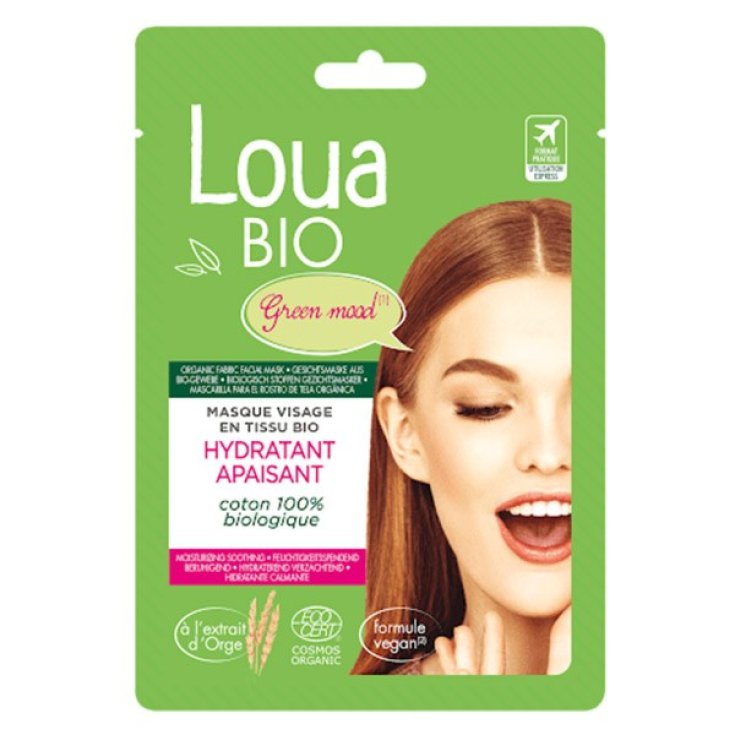 Maschera Viso Protettiva Idratante Loua Bio 1 Pezzo