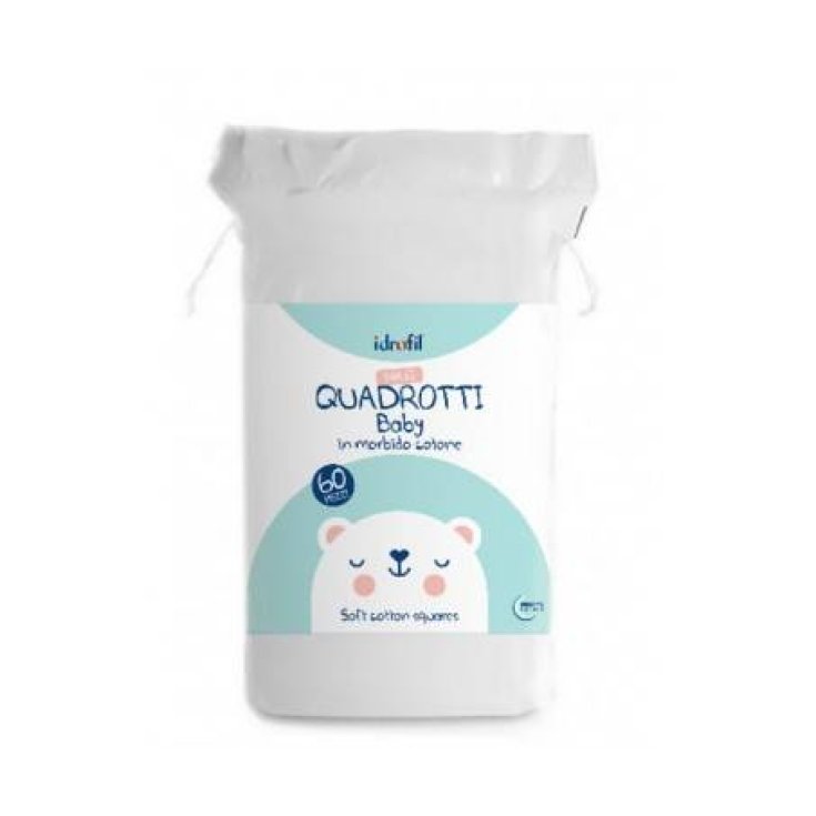 Maxi Quadrotti Baby Idrofil 60 Pezzi
