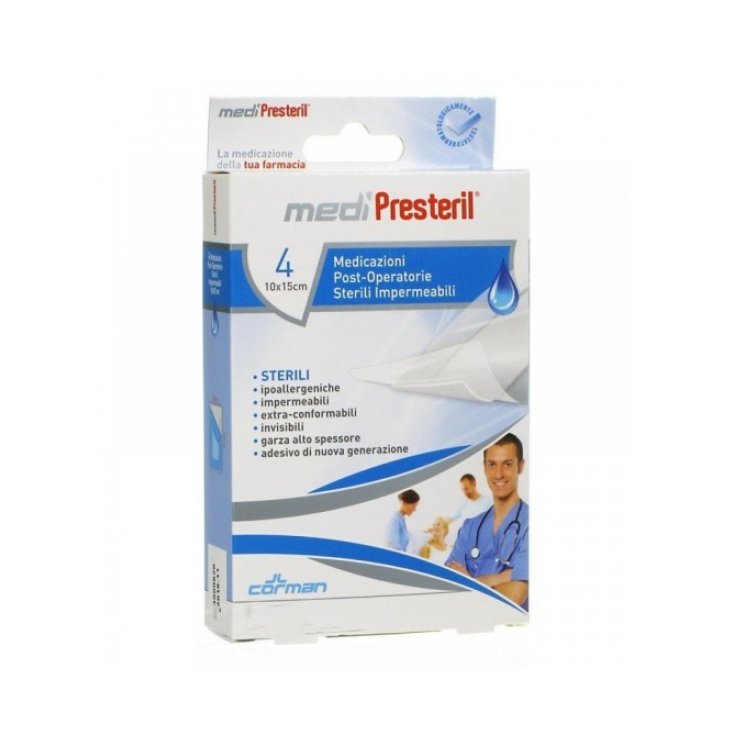Medipresteril Medicazione Corman 4 Pezzi