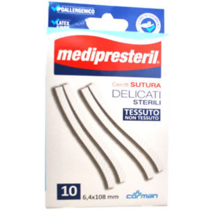 Medipresteril Sutura Corman 10 Pezzi