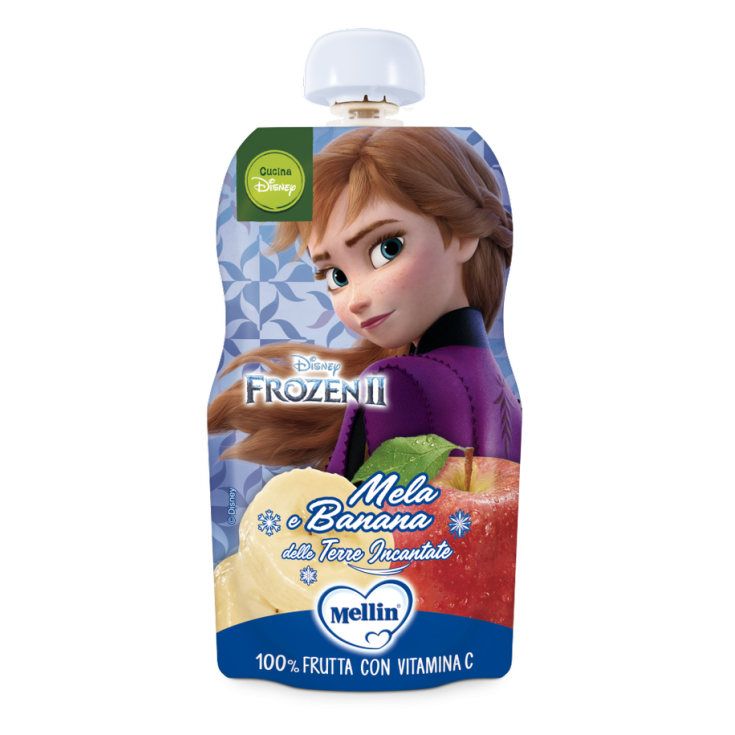 Merenda Disney Frozen II Mela E Banana Mellin&reg; 110g