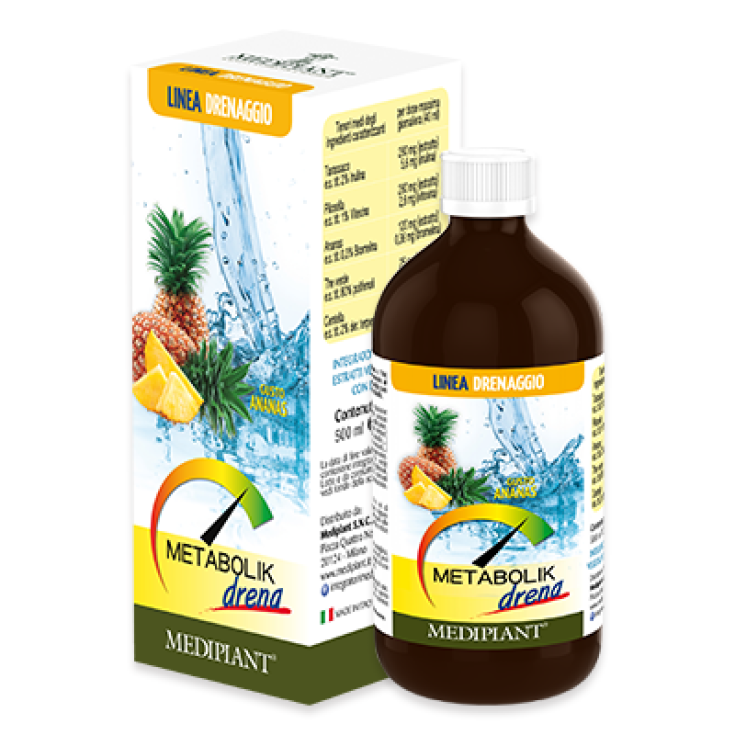Mediplant Metabolik Dren Integratore Alimentare 500ml