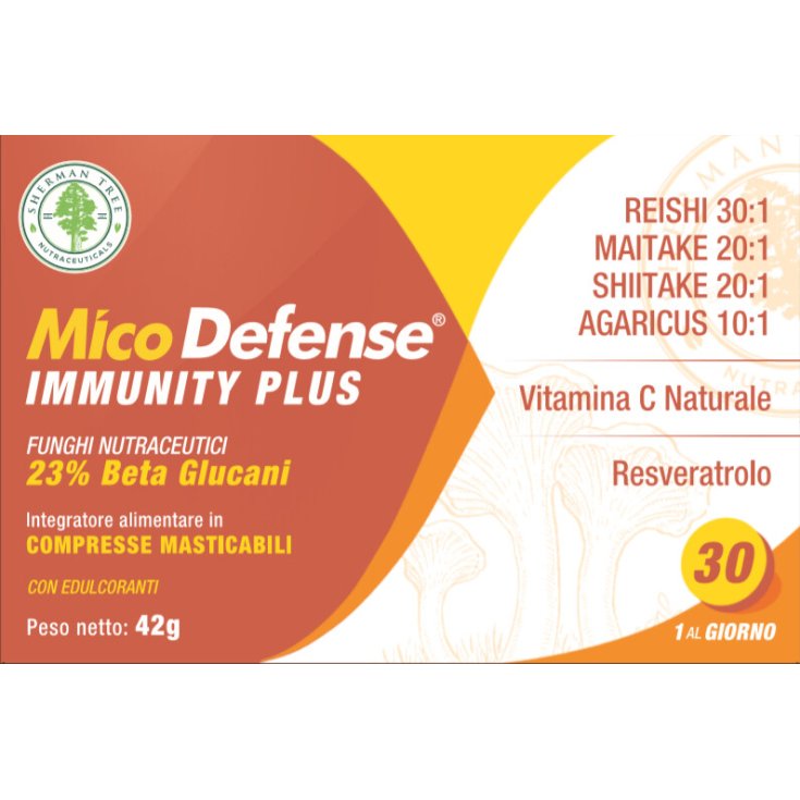 Micodefense&reg; Immunity Plus Sherman Tree 30 Compresse