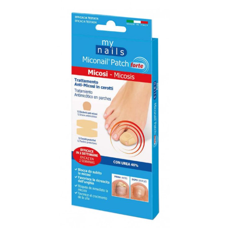 Miconail Patch Forte MyNails 12+12 Pezzi