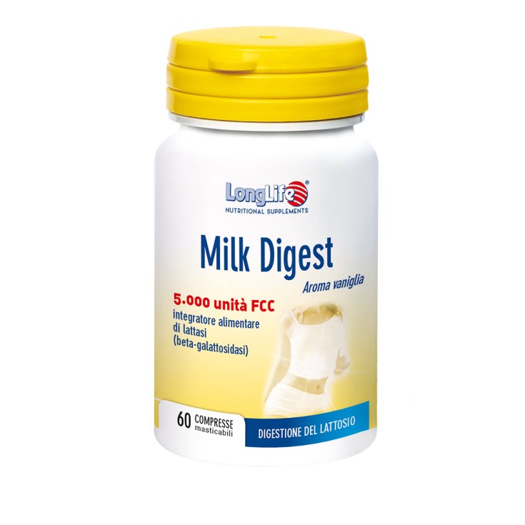 Milk Digest LongLife 60 Compresse Masticabili