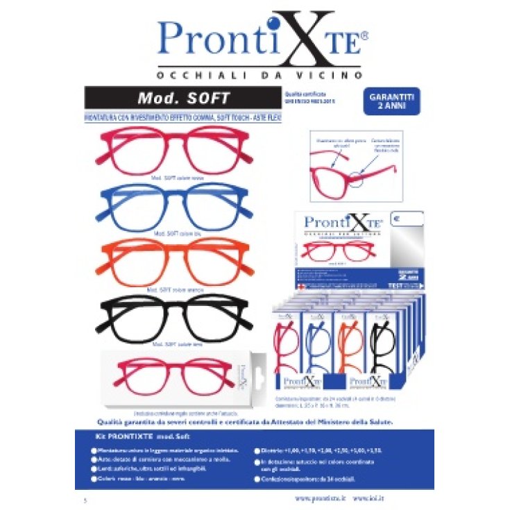Mod.SOFT ProntiXte Nero +3,00
