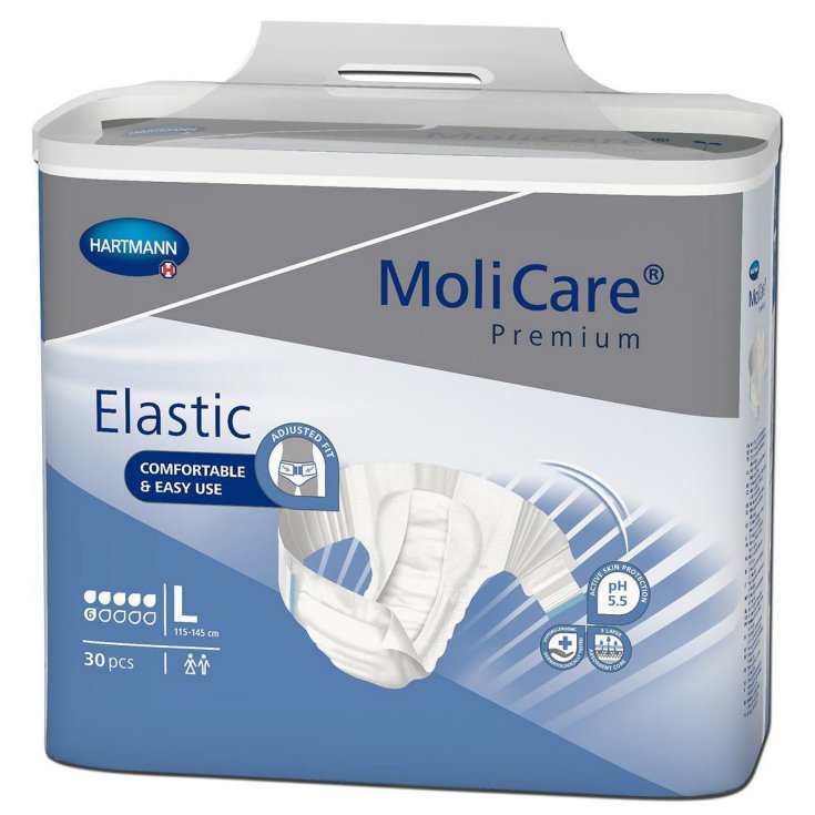 MoliCare Elastic Hartmann 30 Pannoloni 6 G Taglia L