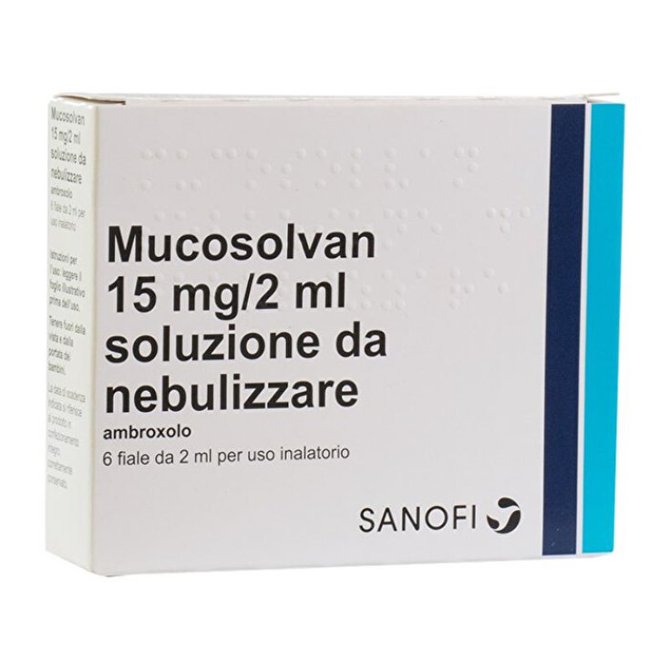 Mucosolvan 15mg/2ml Soluzione Sanofi 6 Fiale