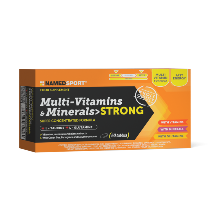 Multi-Vitamins & Minerals> Strong NamedSport 60 Compresse Multi-Vitamins & Minerals> Strong NamedSport 60 Compresse