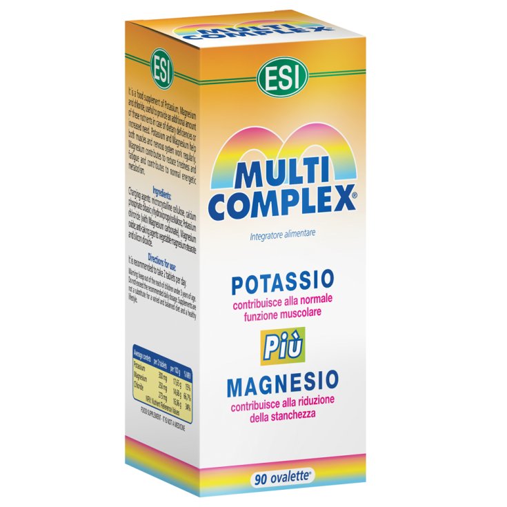Multicomplex Potassio Pi&ugrave; Magnesio Esi 90 Ovalette